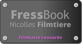 FressBook Nicolles Filmtiere Filmkatze Leonardo